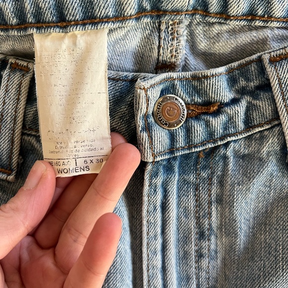 Carhartt Women's Denim Jeans WB160 Size 6 Workwear - Picture 3 of 6